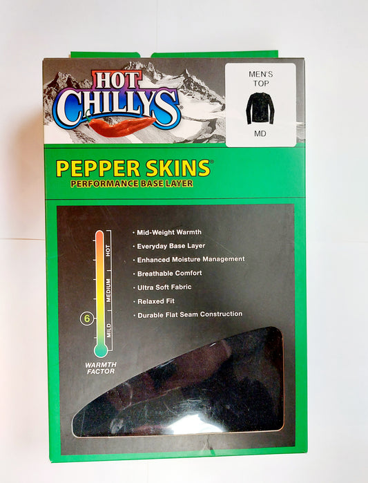 Hot Chillys Pepper Skins Mens Base Layer Tops